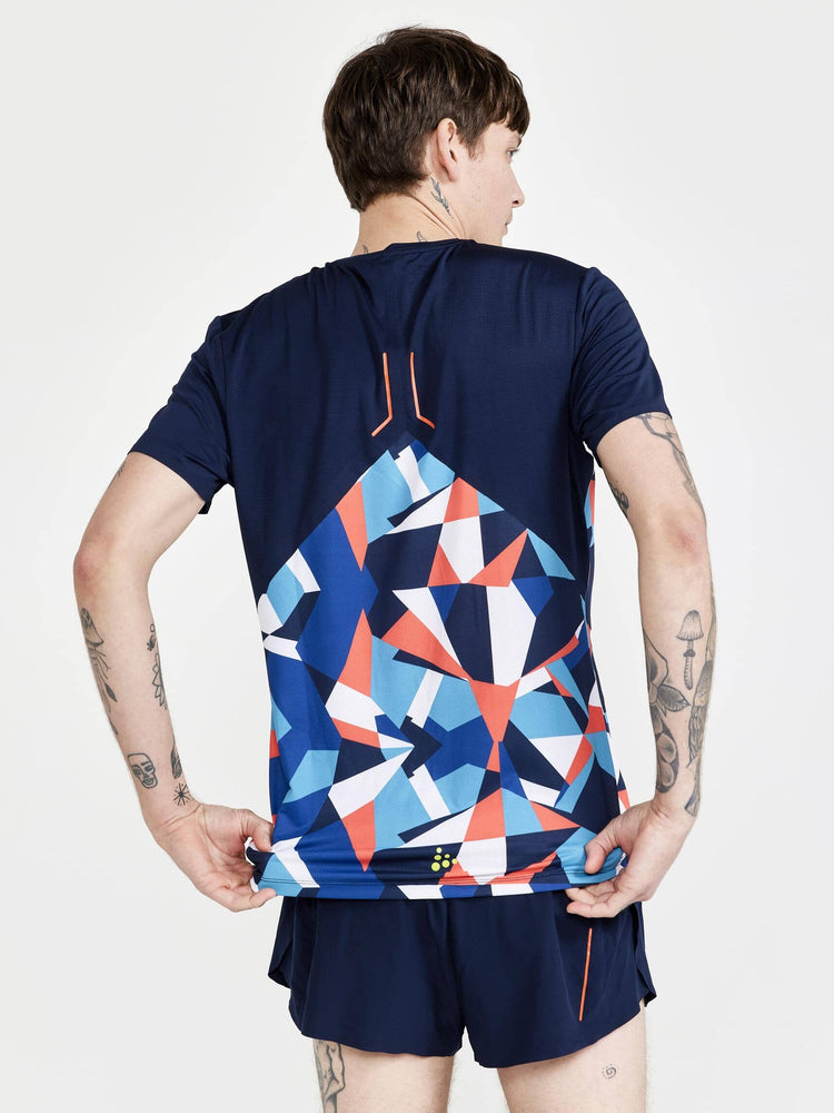 Men's PRO Dazzle Camo Running Tee Craft Sportswear NA