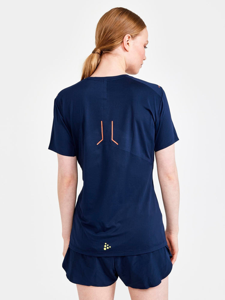 Women's PRO Dazzle Camo Running Tee Craft Sportswear NA