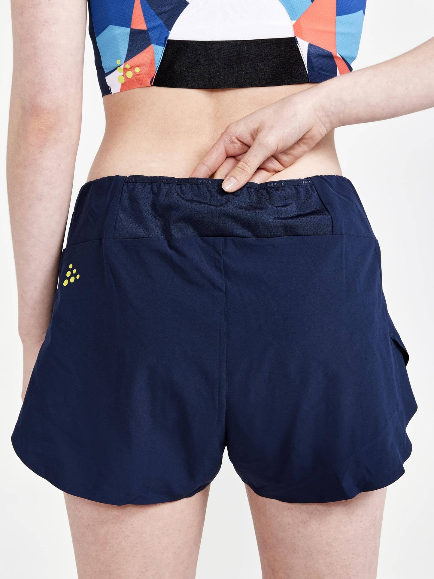 Women's PRO Dazzle Camo Running Shorts Craft Sportswear NA