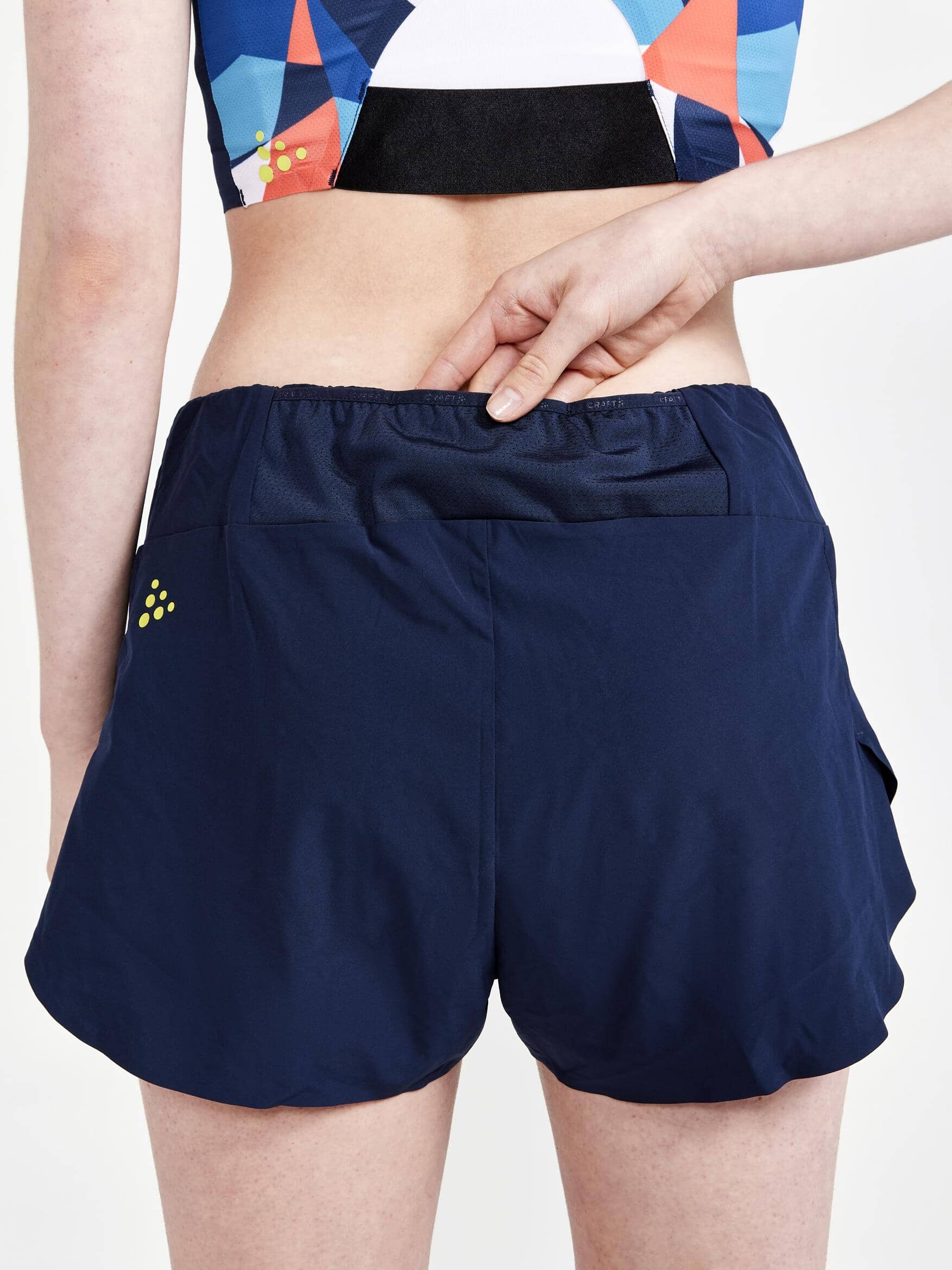 Women's PRO Dazzle Camo Running Shorts Craft Sportswear NA