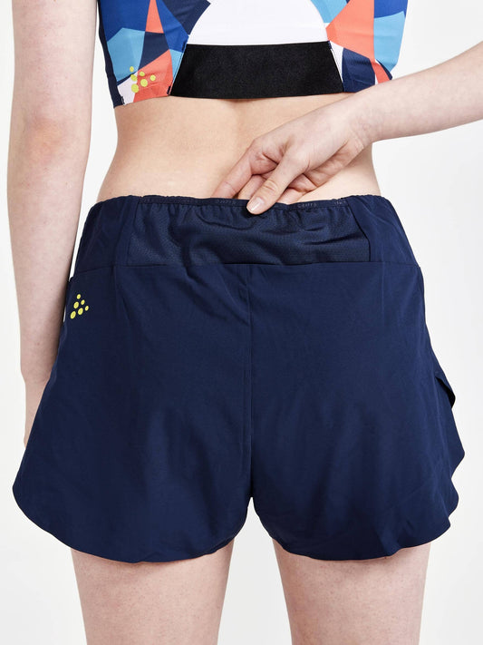 Women's PRO Dazzle Camo Running Shorts Craft Sportswear NA