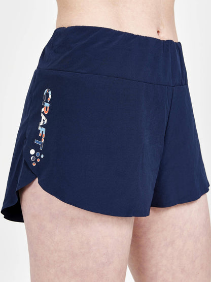 Women's PRO Dazzle Camo Running Shorts Craft Sportswear NA