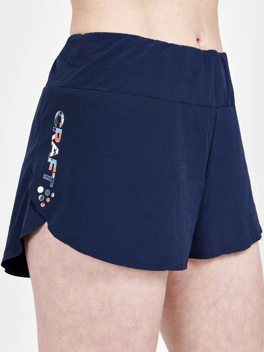 Women's PRO Dazzle Camo Running Shorts Craft Sportswear NA