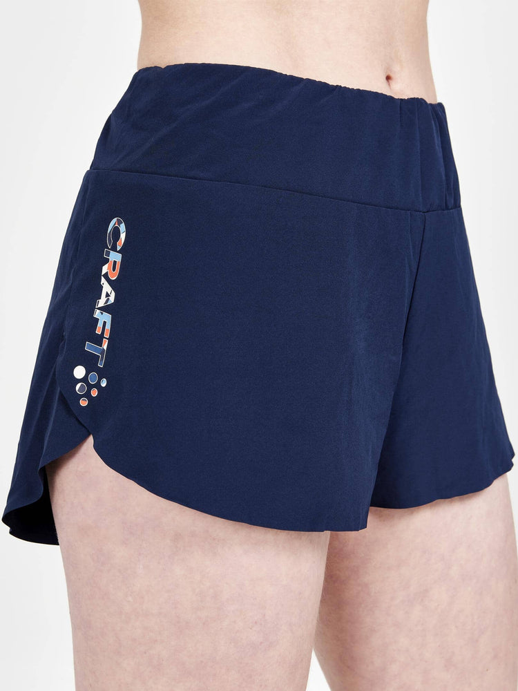 Women's PRO Dazzle Camo Running Shorts Craft Sportswear NA