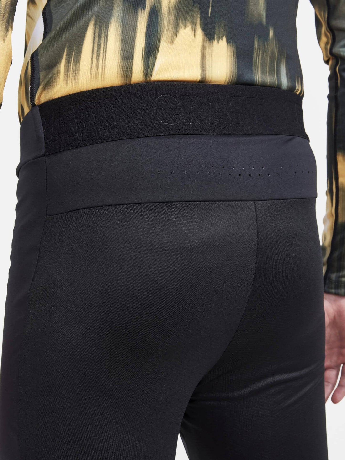 Men's PRO Xc Ski Wind Tights - Black Craft Sportswear NA