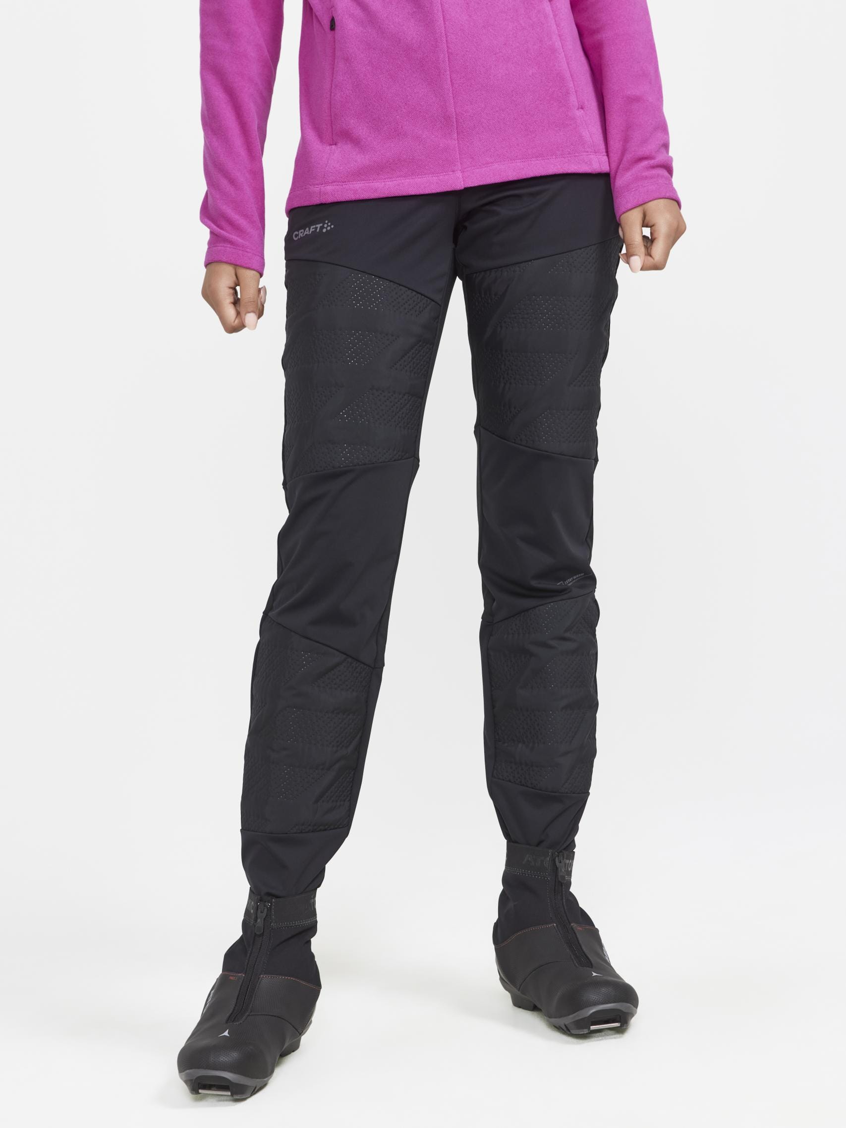 Women's ADV XC Ski Training Speed Pants - Black Craft Sportswear NA