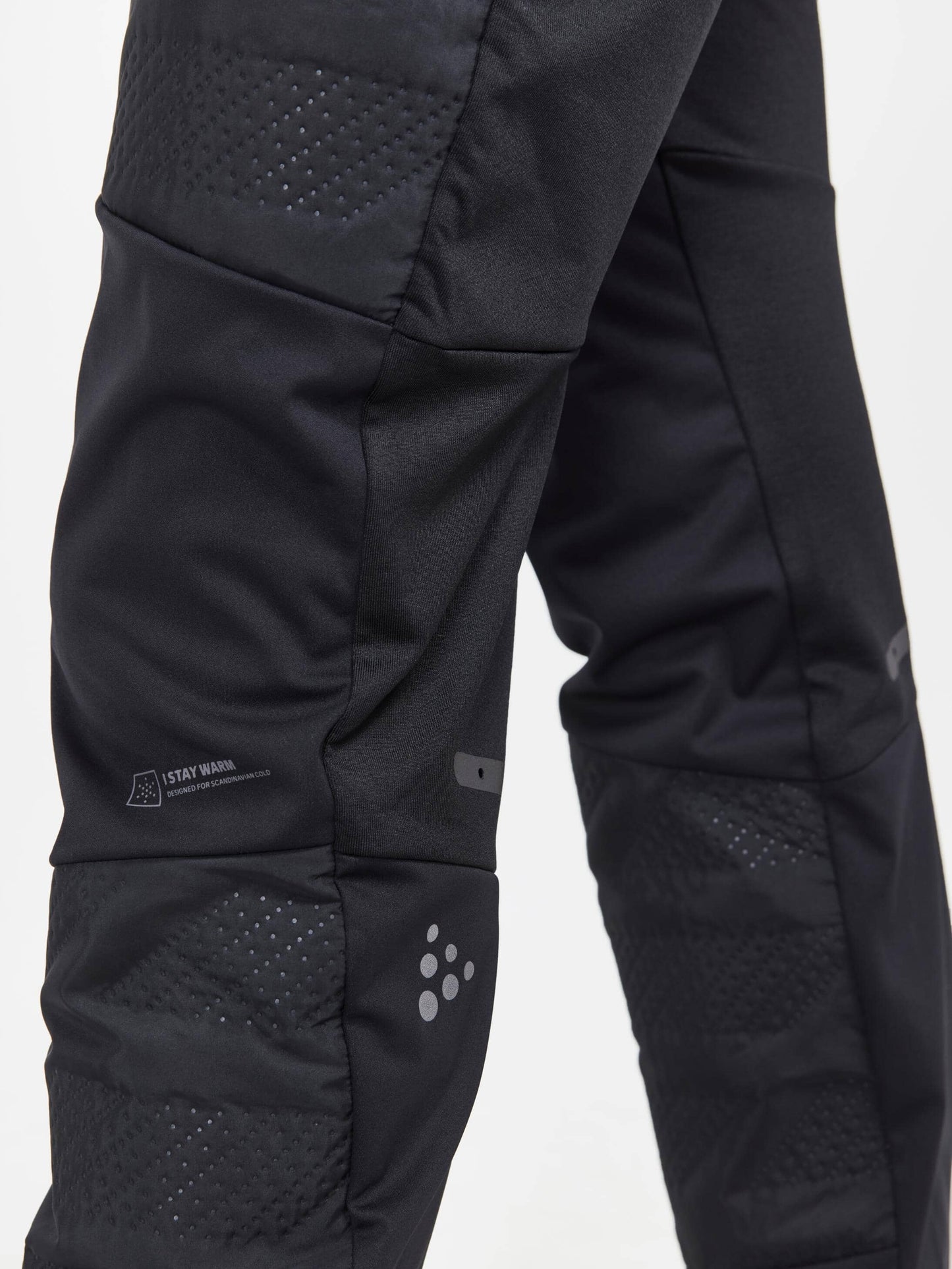 Women's ADV XC Ski Training Speed Pants - Black Craft Sportswear NA