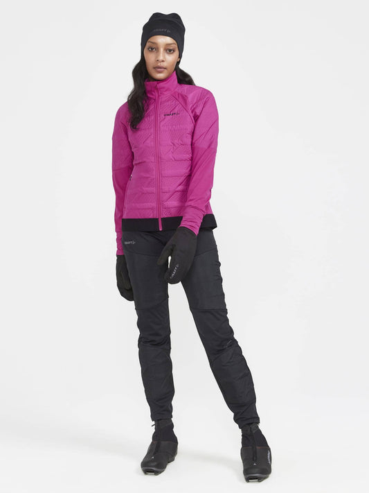 Women's ADV XC Ski Training Speed Pants - Black Craft Sportswear NA