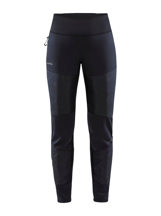 Women's ADV XC Ski Training Speed Pants - Black Craft Sportswear NA
