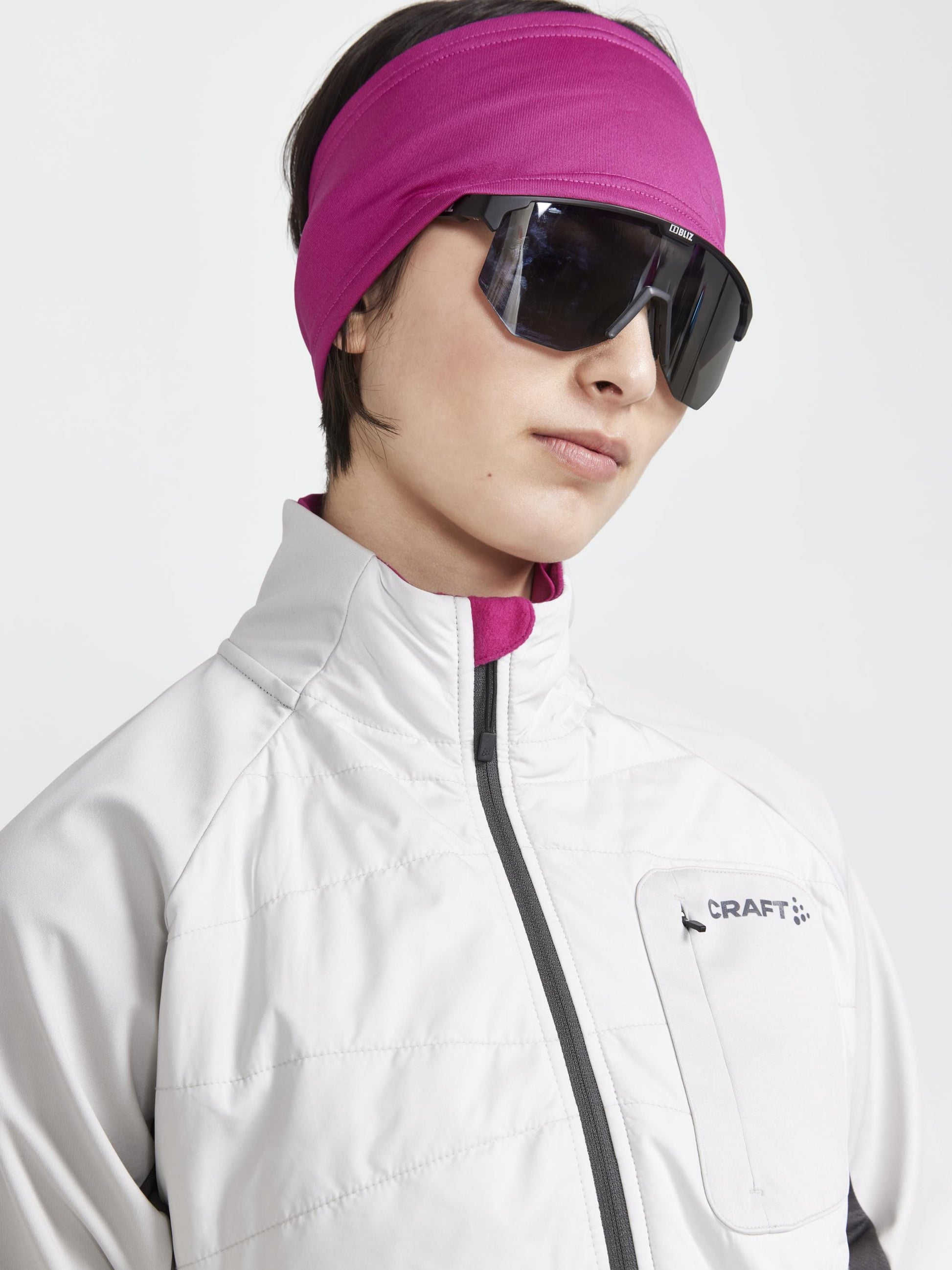 Women's Core XC Ski Training Insulate Jacket - ASH-GRANITE Craft Sportswear NA