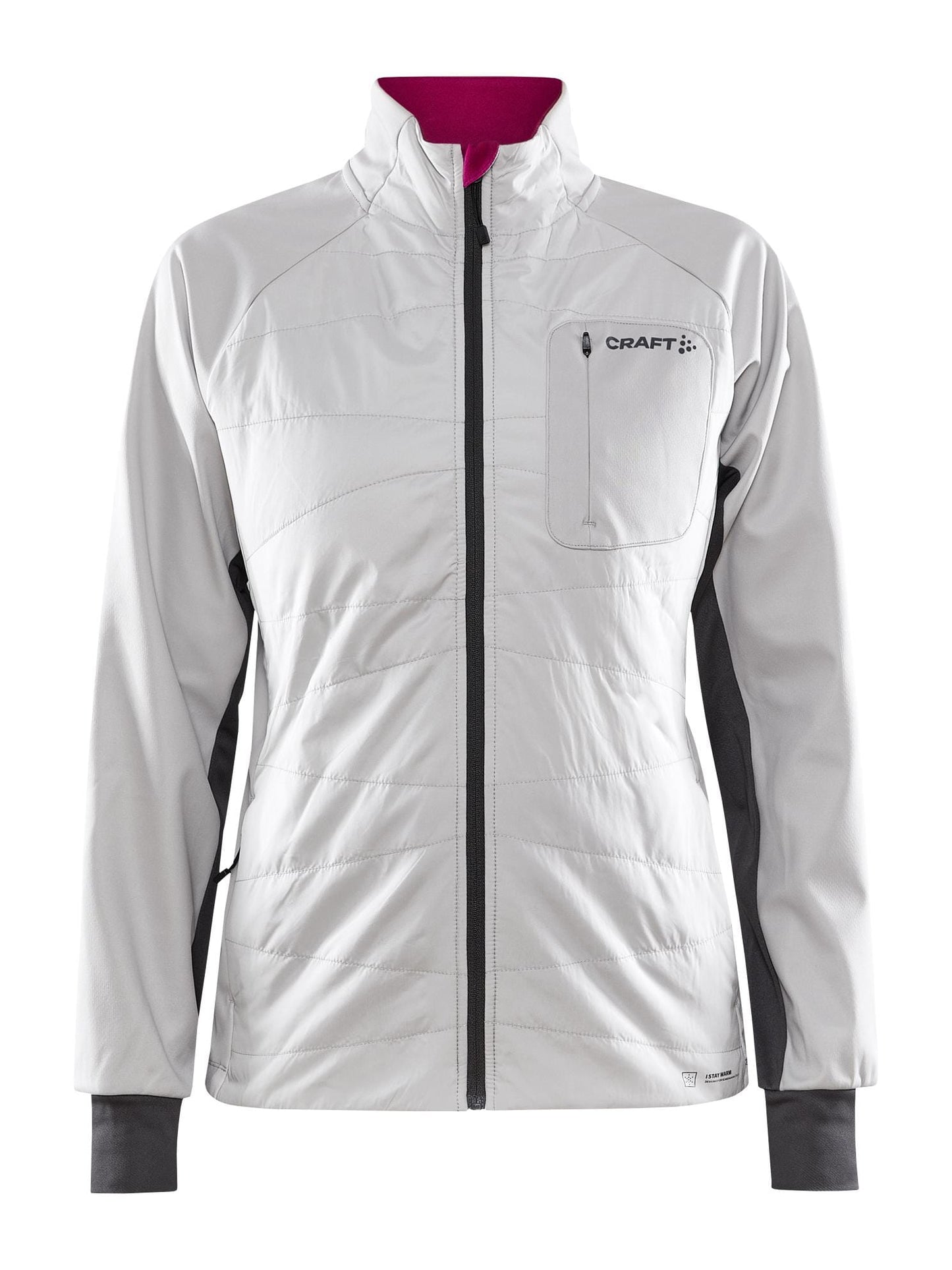 Women's Core XC Ski Training Insulate Jacket - ASH-GRANITE Craft Sportswear NA