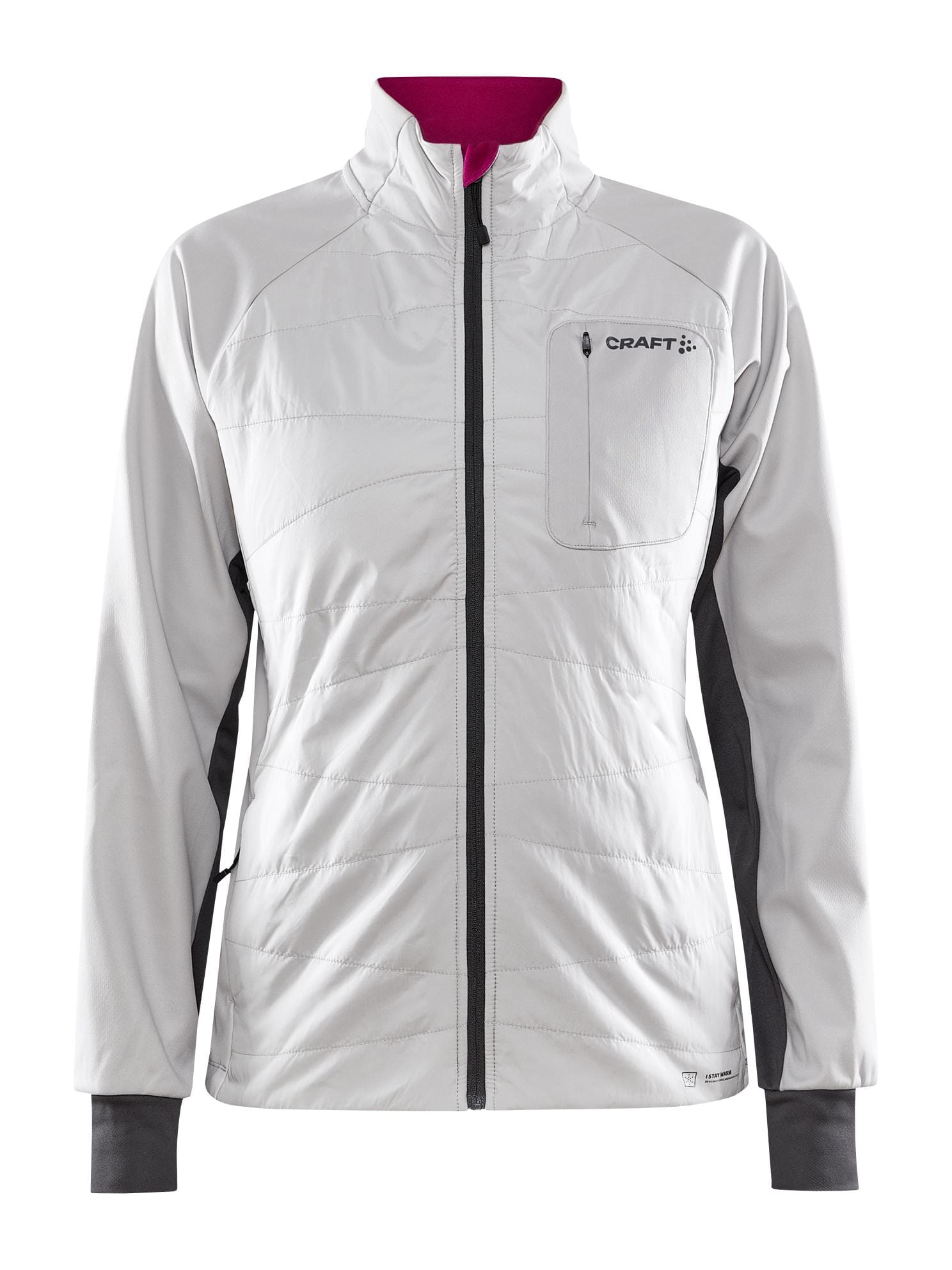 Women's Core XC Ski Training Insulate Jacket - ASH-GRANITE Craft Sportswear NA