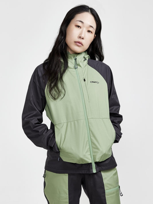 Women's ADV Backcountry Jacket - JADE-SLATE Craft Sportswear NA