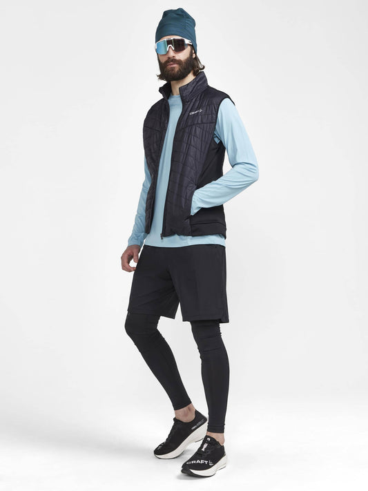 Men's ADV Essence Warm Vest - Black Craft Sportswear NA