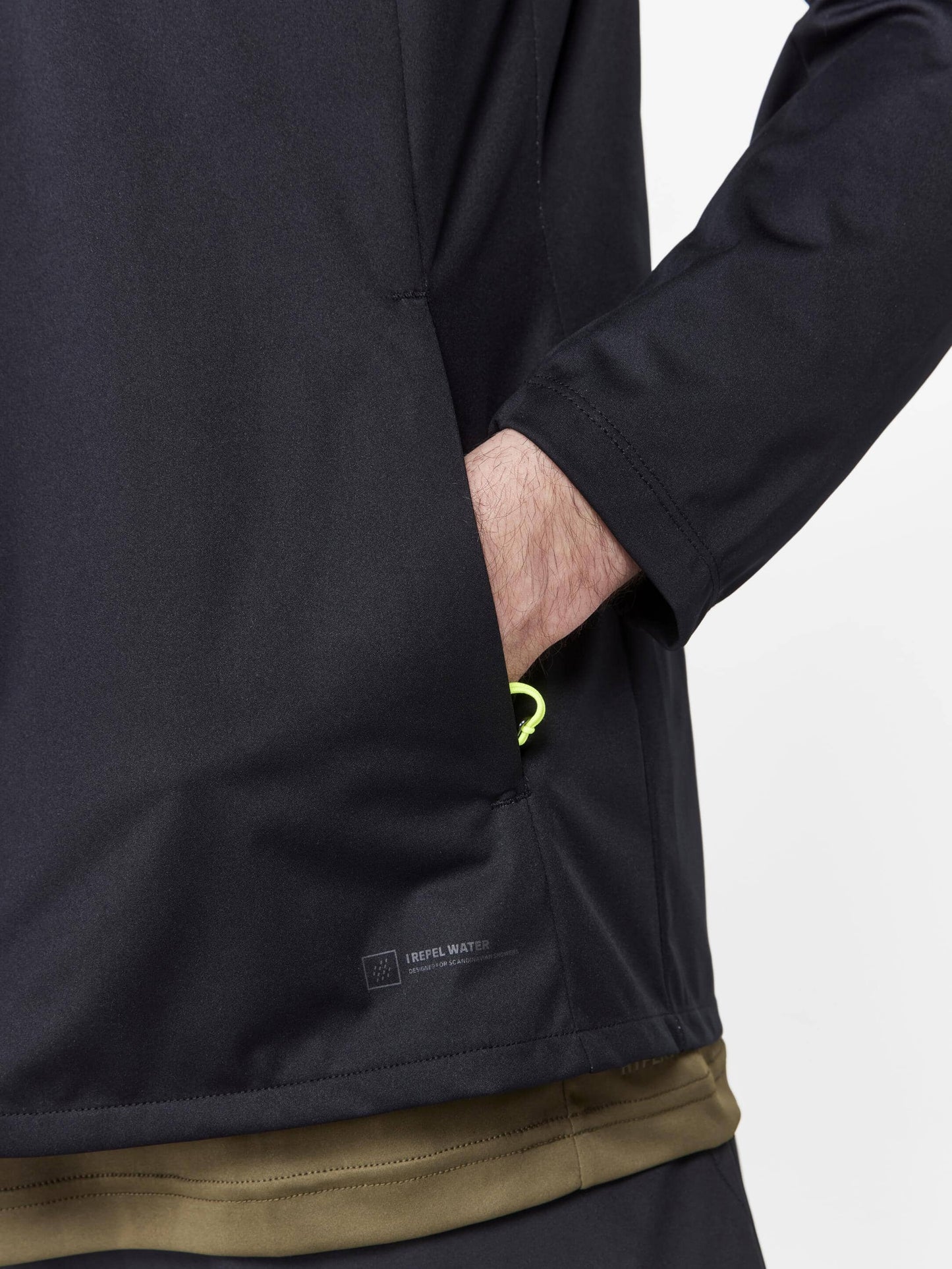 Men's ADV Essence Hydro Jacket - Black Craft Sportswear NA