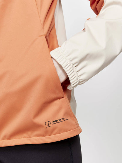Women's ADV Essence Hydro Jacket - Rusty Glow/Ecru Craft Sportswear NA
