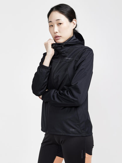 Women's ADV Essence Hydro Jacket - Black Craft Sportswear NA