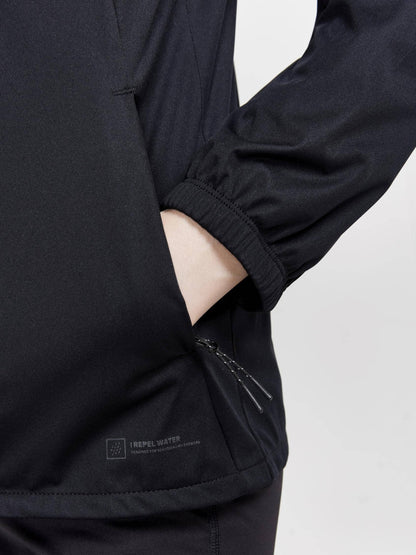 Women's ADV Essence Hydro Jacket - Black Craft Sportswear NA