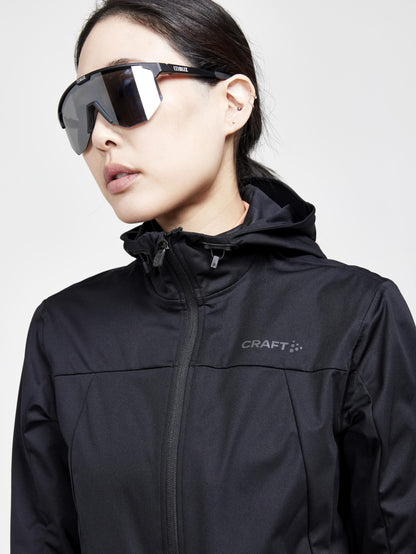 Women's ADV Essence Hydro Jacket - Black Craft Sportswear NA