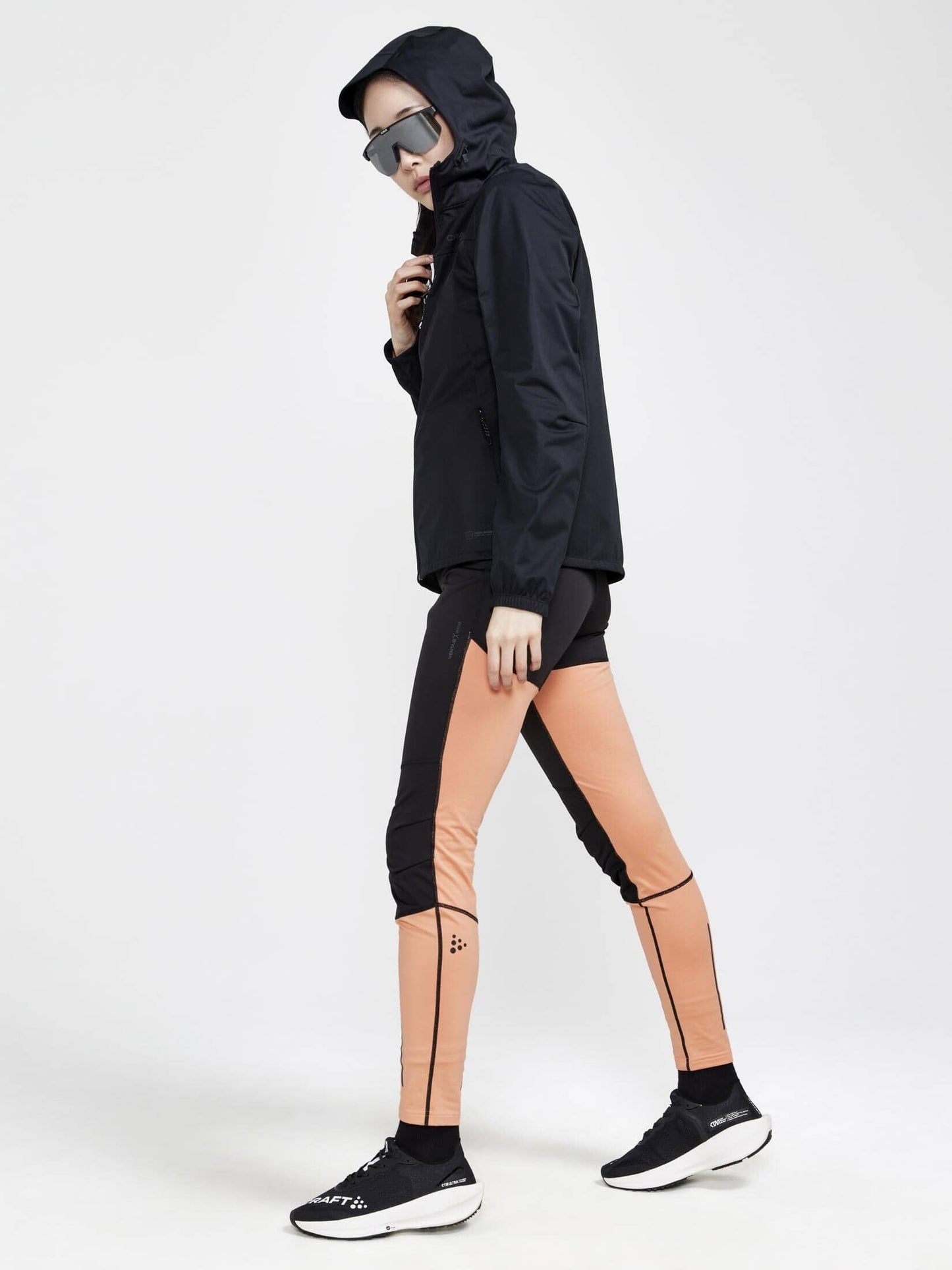 Women's ADV Essence Hydro Jacket - Black Craft Sportswear NA