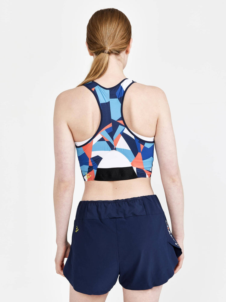 Women's PRO Dazzle Camo Running Top Craft Sportswear NA