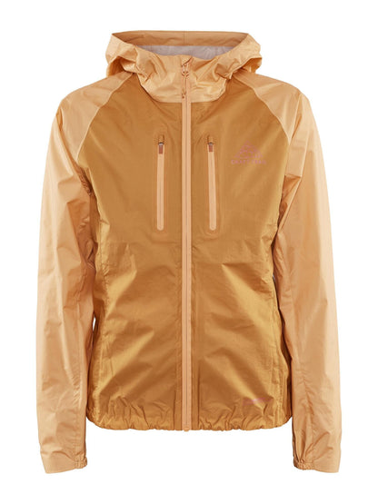WOMEN'S PRO TRAIL RUNNING LIGHT WEIGHT JACKET - PEACH-DESERT Craft Sportswear NA