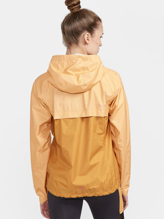 WOMEN'S PRO TRAIL RUNNING LIGHT WEIGHT JACKET - PEACH-DESERT Craft Sportswear NA