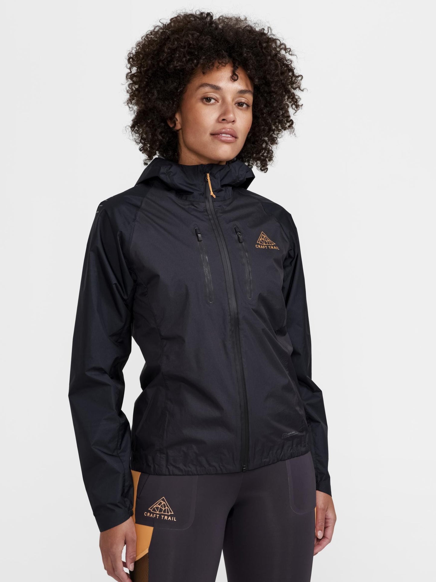 WOMEN'S PRO TRAIL RUNNING LIGHT WEIGHT JACKET - BLACK Craft Sportswear NA