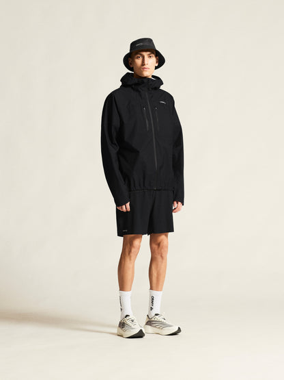 Men's Pro Trail Running 2L Light Weight Jacket - Black Men's Jackets and Vests Craft Sportswear NA