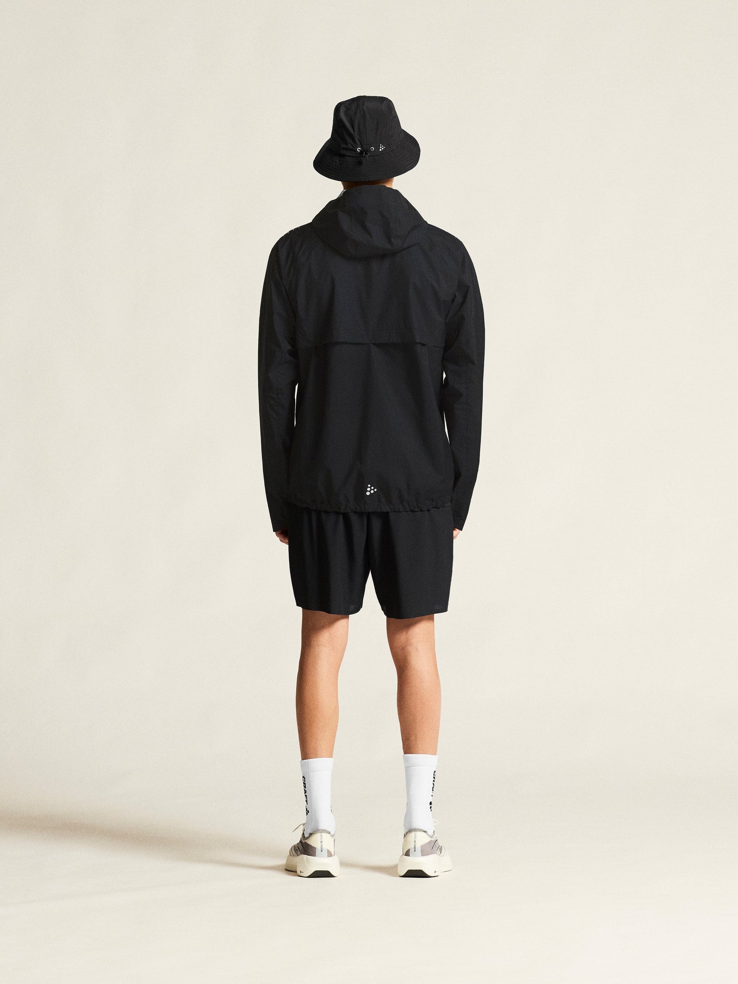 Men's Pro Trail Running 2L Light Weight Jacket - Black Men's Jackets and Vests Craft Sportswear NA