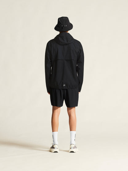 Men's Pro Trail Running 2L Light Weight Jacket - Black Men's Jackets and Vests Craft Sportswear NA