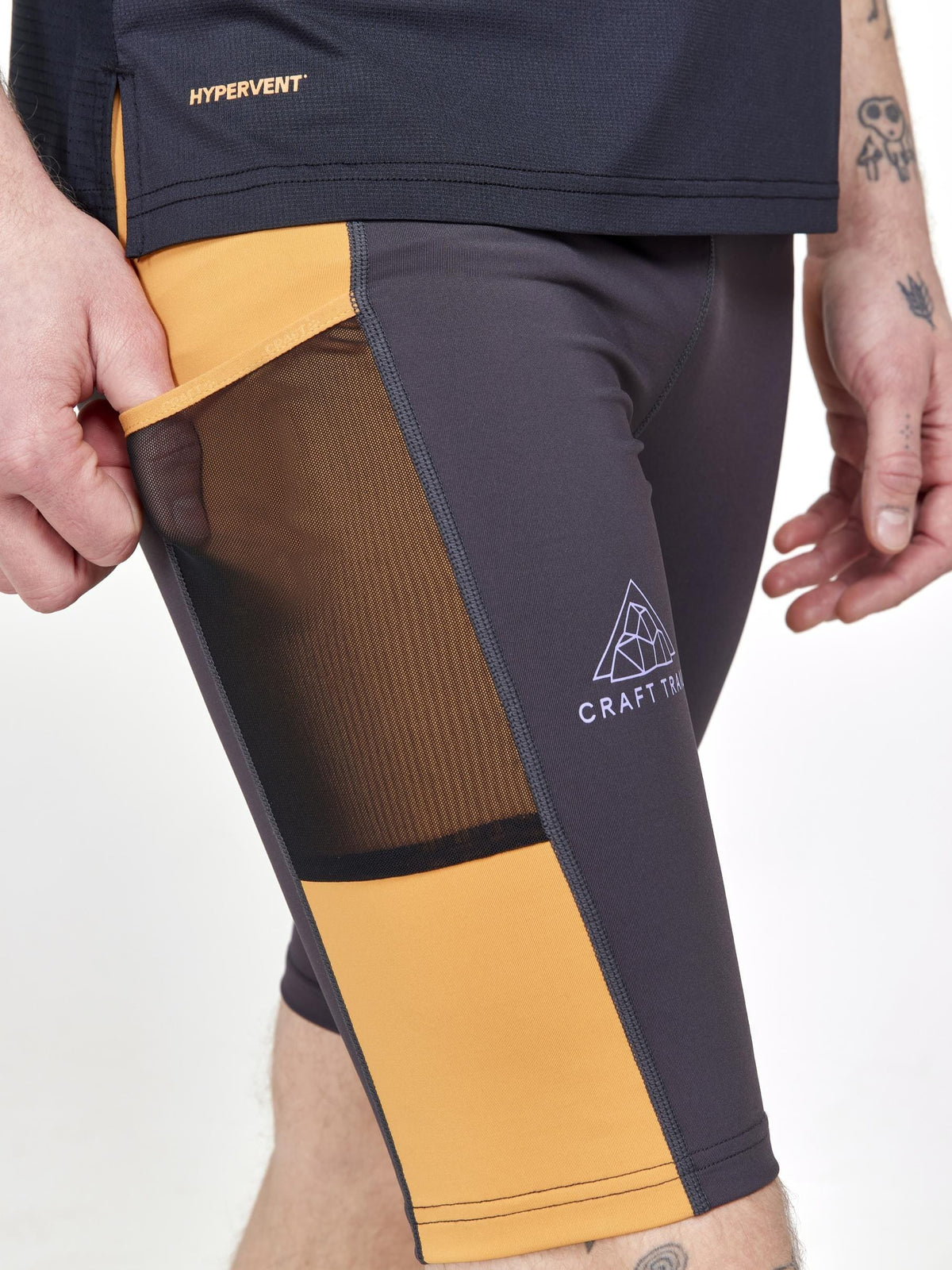 Men's PRO Trail Running Short Tights Craft Sportswear NA