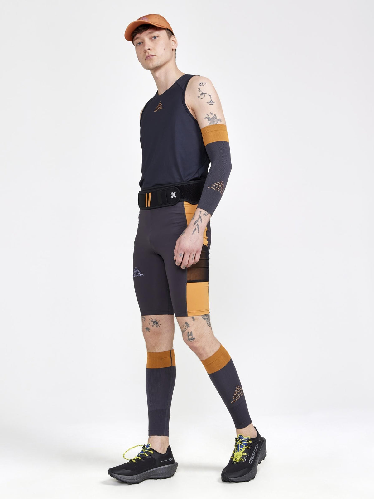 Men's PRO Trail Running Short Tights Craft Sportswear NA