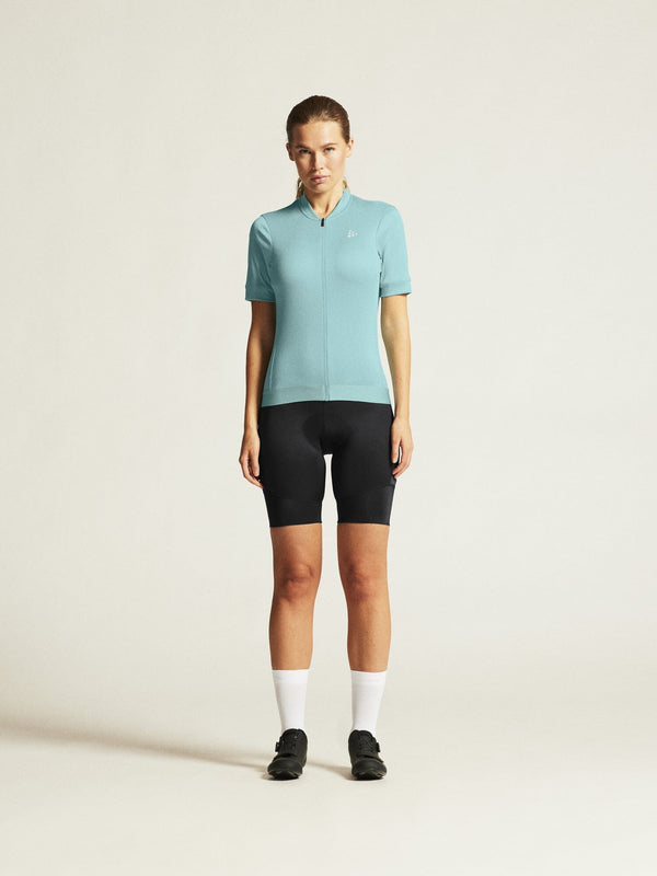 Women's Core Essence Bike Jersey Regular Fit - Celeste