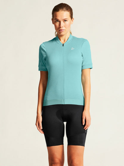 Women's Core Essence Bike Jersey Regular Fit - Celeste Craft Sportswear NA