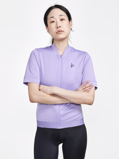 Women's Core Essence Bike Jersey Regular Fit - Lavender Craft Sportswear NA