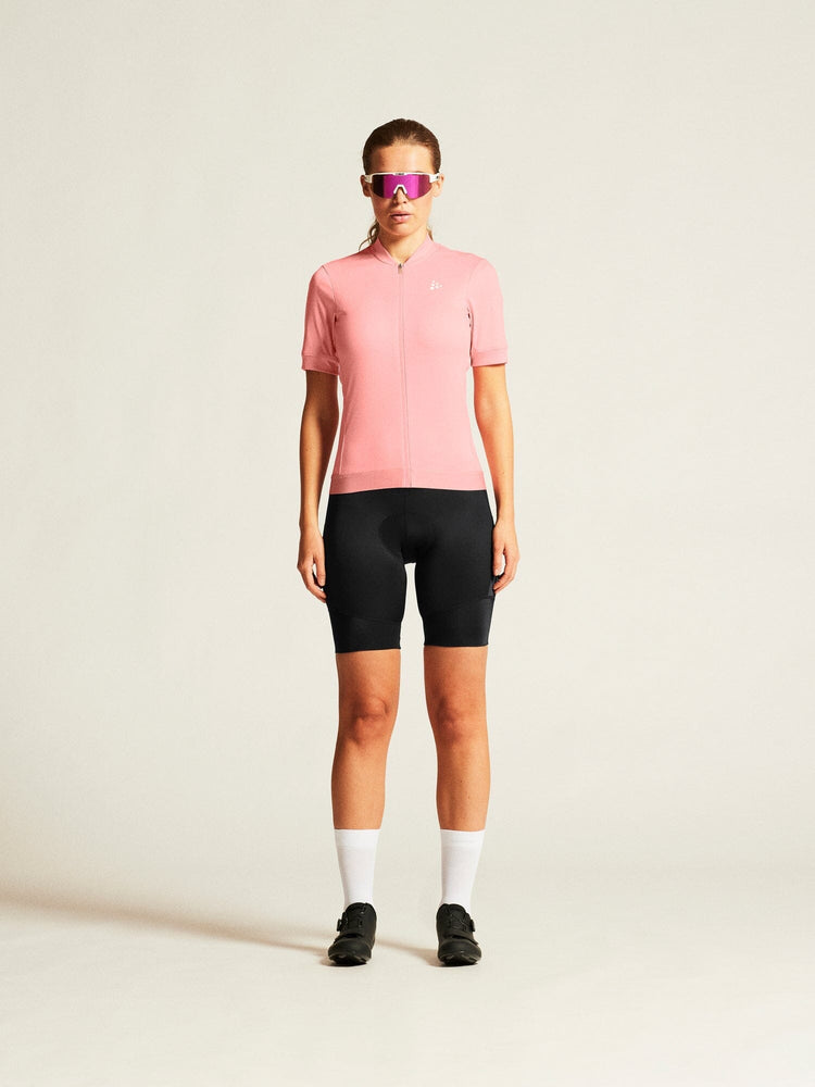 Women's Core Essence Bike Jersey Regular Fit Women's Tops, T's, and Tanks Craft Sportswear NA