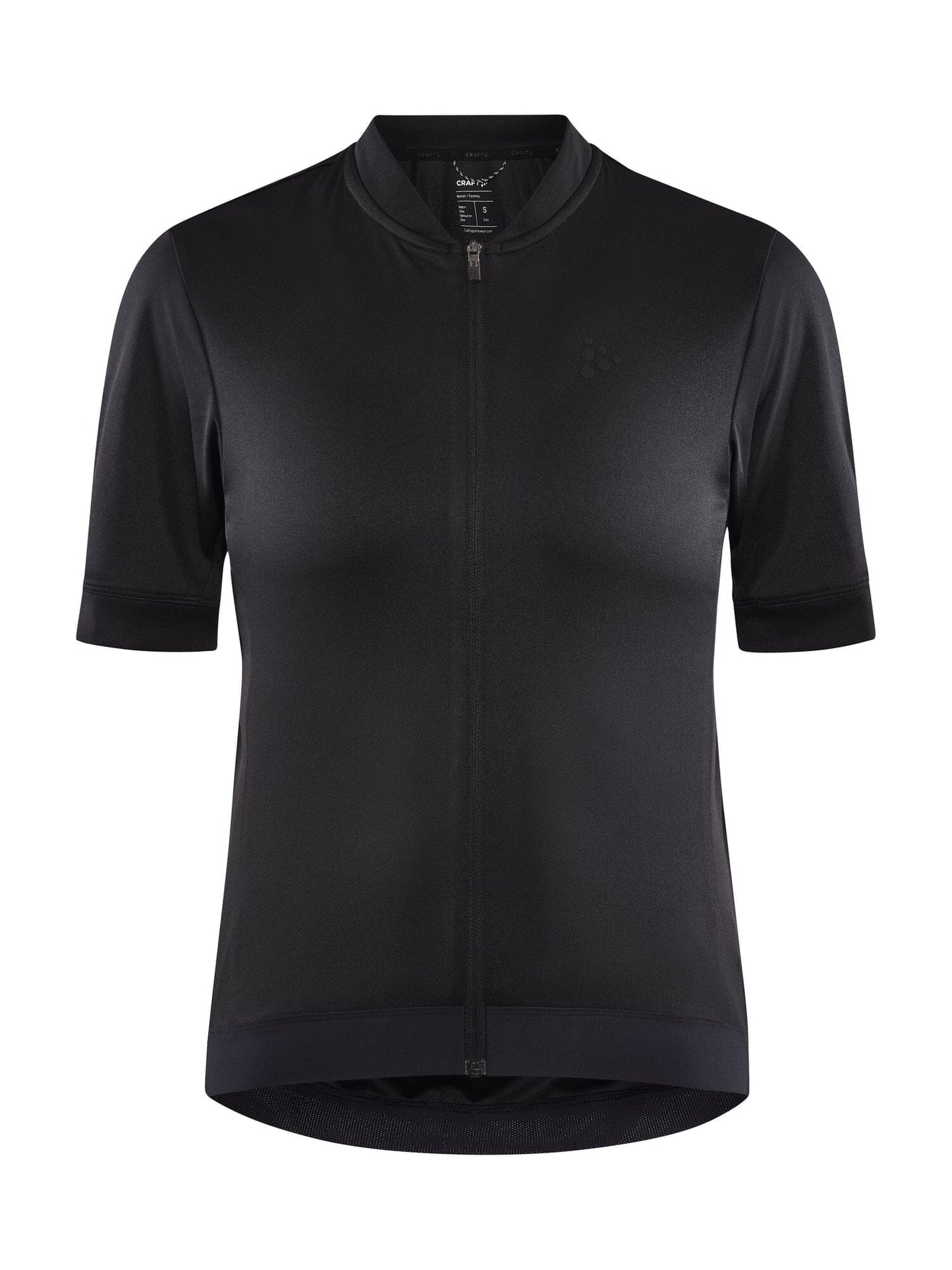 Women's Core Essence Bike Jersey Regular Fit - Black Craft Sportswear NA