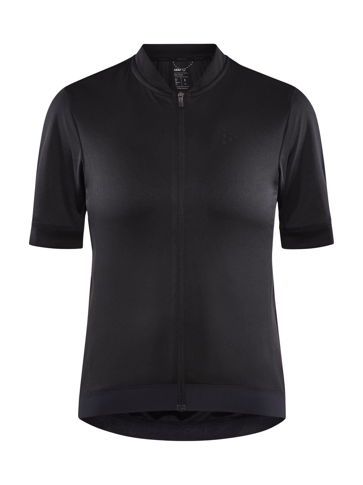 Women's Core Essence Bike Jersey Regular Fit - Black Craft Sportswear NA