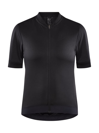 Women's Core Essence Bike Jersey Regular Fit - Black Craft Sportswear NA