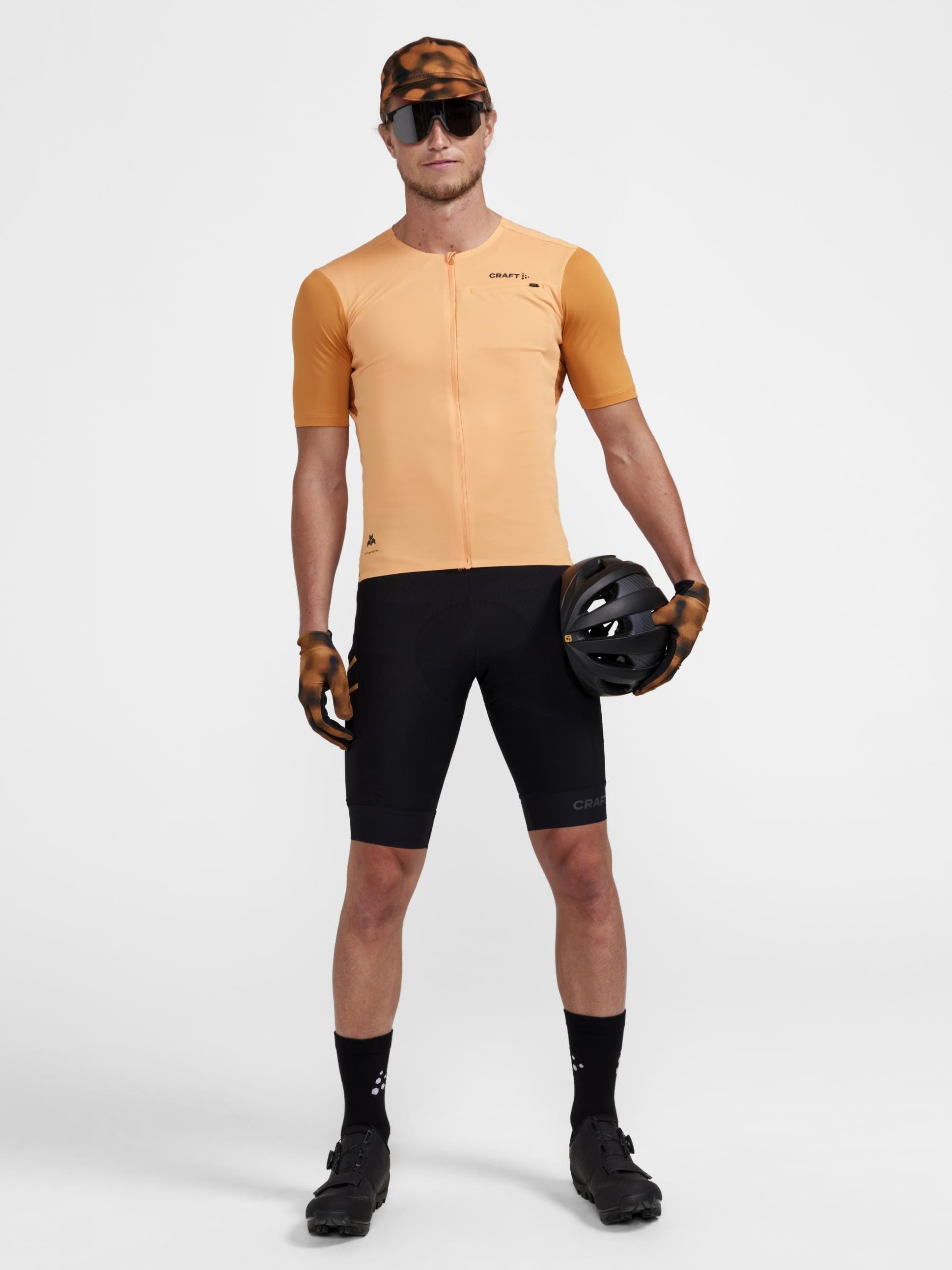 gravel bike bib shorts Craft Pro Gravel Bib Shorts Brown S Man