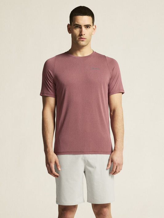Men's Collective Bi-Blend SS Tee - Rose Brown Craft Sportswear NA