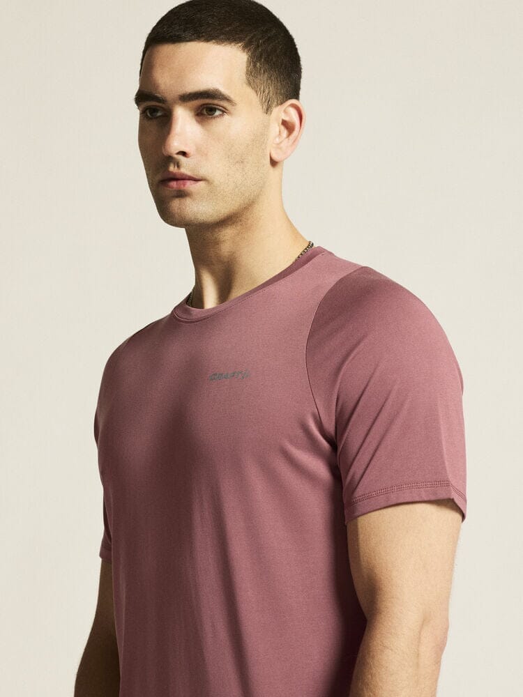 Men's Collective Bi-Blend SS Tee - Rose Brown Craft Sportswear NA