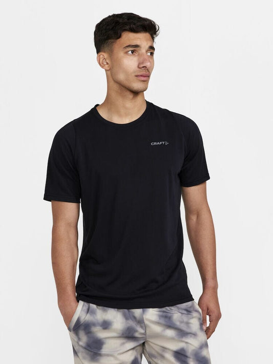 Men's Collective Bi-Blend SS Tee - Black Craft Sportswear NA