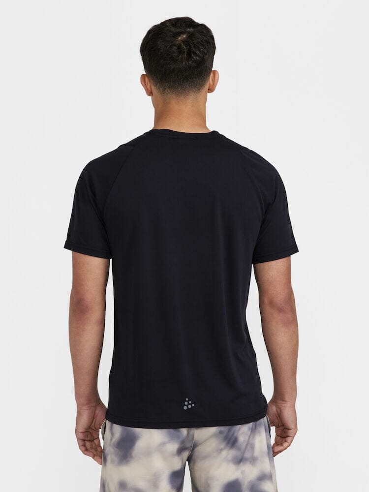 Men's Collective Bi-Blend SS Tee - Black Craft Sportswear NA