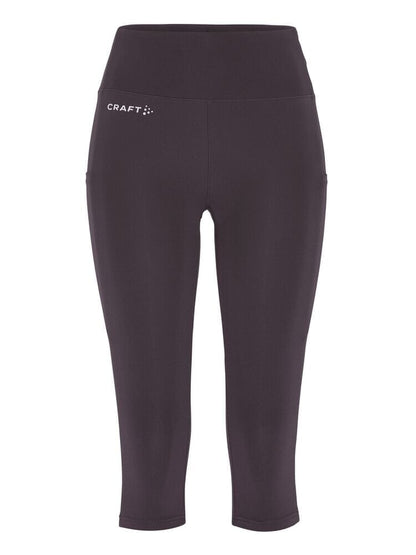 Women's ADV Essence Capri Training Tights 2 - DK Plum Craft Sportswear NA
