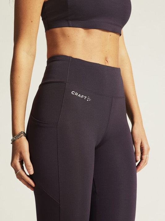 Women's ADV Essence Capri Training Tights 2 - DK Plum Craft Sportswear NA