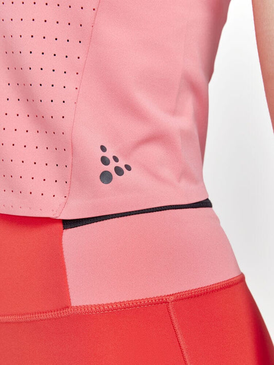 Women's ADV Hit Perforated Training Tank - Arrosa Women's Tops, T's, and Tanks Craft Sportswear NA