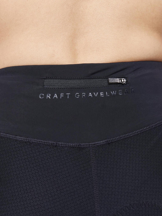 WOMEN'S ADV GRAVEL BIKE SHORTS - Black Craft Sportswear NA