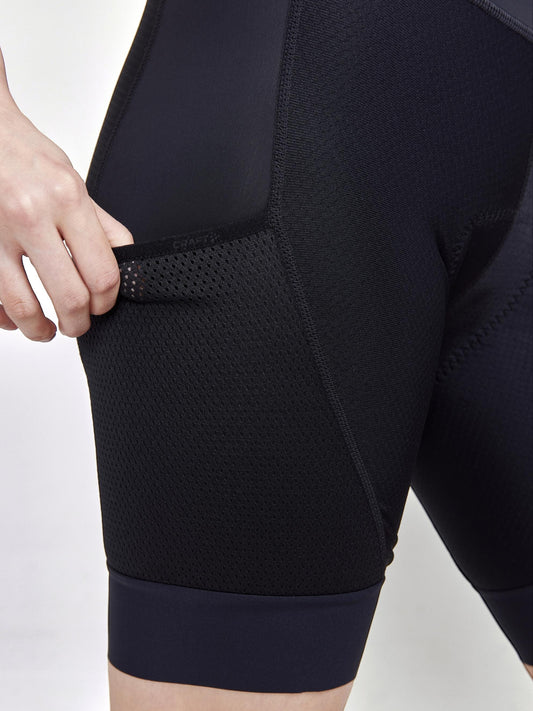 WOMEN'S ADV GRAVEL BIKE SHORTS - Black Craft Sportswear NA